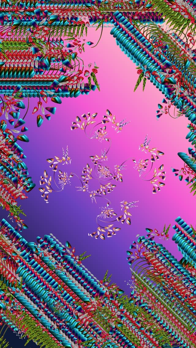 fractal garden, jul 2025